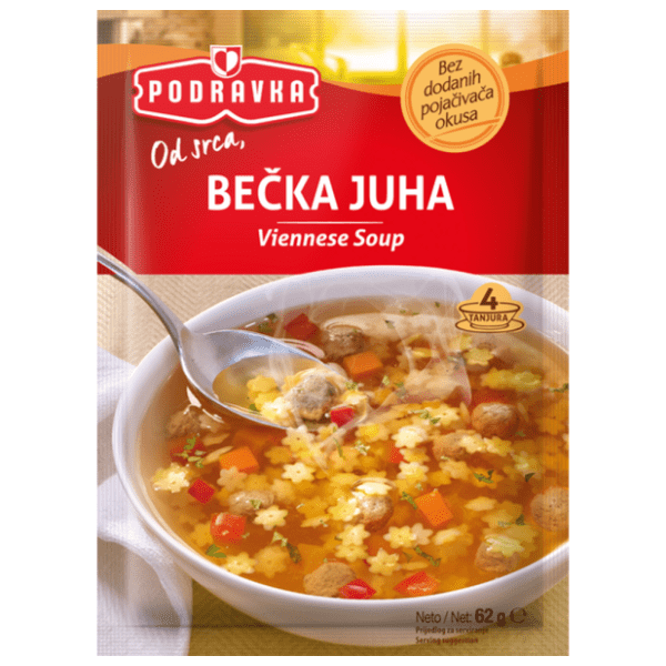 Juha PODRAVKA Bečka 62g 0