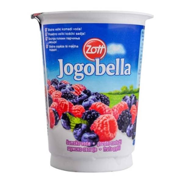 Voćni jogurt ZOTT Jogobella voćni mix 400g 0