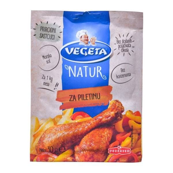 PODRAVKA Natur za piletinu 30g 0