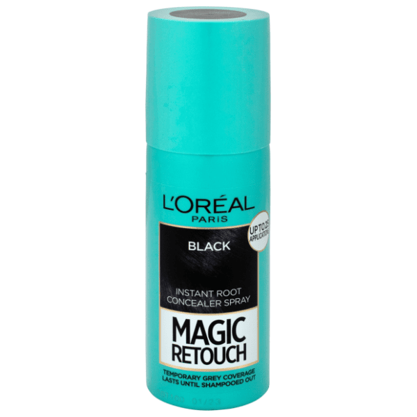 L'OREAL Magic Retouch sprej za izrast izrastka 1 black 75ml 0