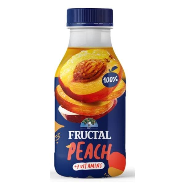 Voćni sok FRUCTAL breskva i jabuka 100% 330ml 0