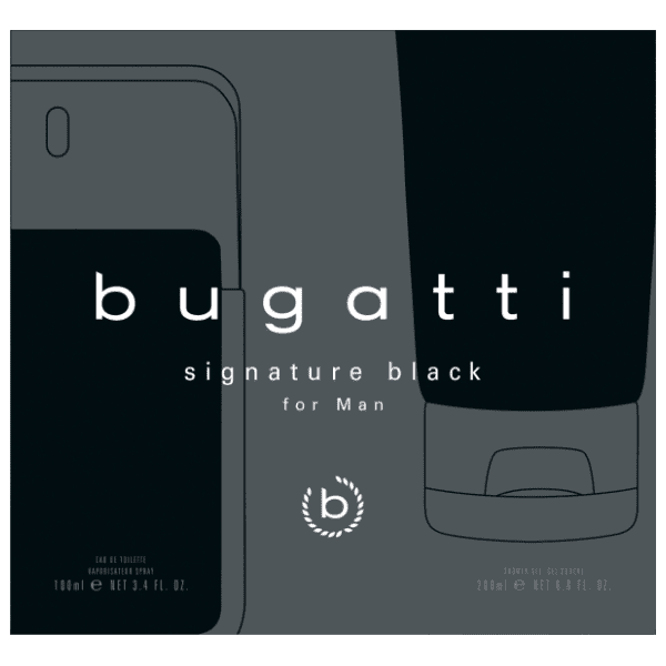 BUGATTI muški set Signature black 0