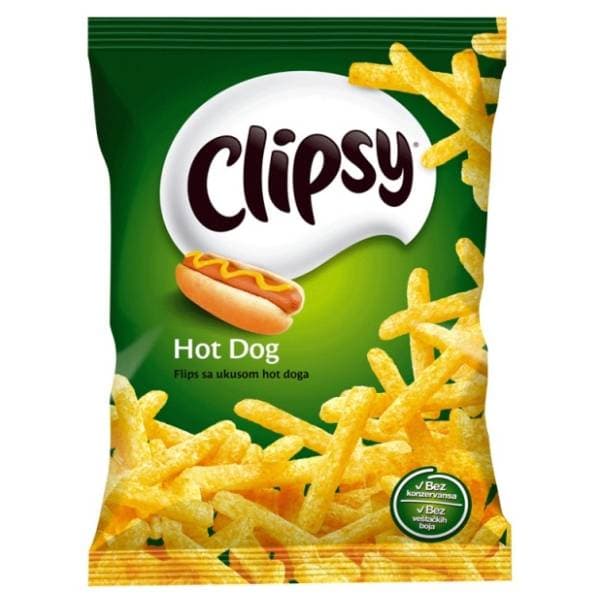 Flips MARBO Clipsy hot dog 30g 0