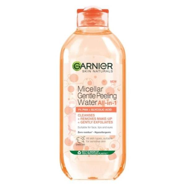 GARNIER micelarna voda s blagim pilingom 400ml 0