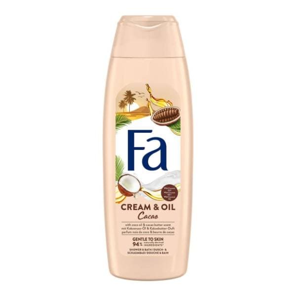 Gel za tuširanje FA Cream & oil cacao 750ml 0