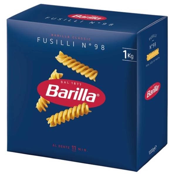Tjestenina BARILLA Fusilli 1KG 0