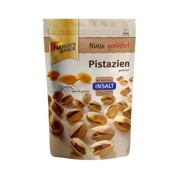Pistacije FARMER'S SNACK pečene morska sol 150g 0