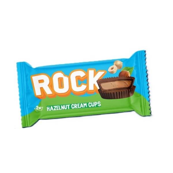 Čokoladica ROCK Hazelnut cream cups 36g 0
