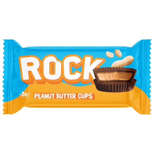 Čokoladica ROCK Peanut butter cups 36g 0