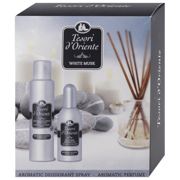 TESORI D'ORIENTE set Bijeli mošus (deodorans 150ml i parfem 100ml) 0