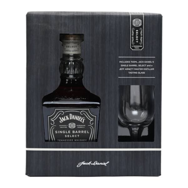 Whiskey JACK DANIEL'S Single barrel 0,7l + čaša 0
