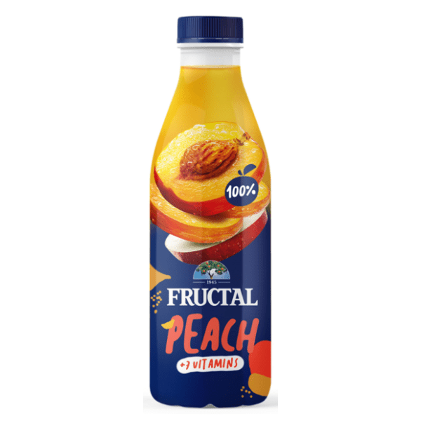 Voćni sok FRUCTAL breskva i jabuka 100% 750ml 0