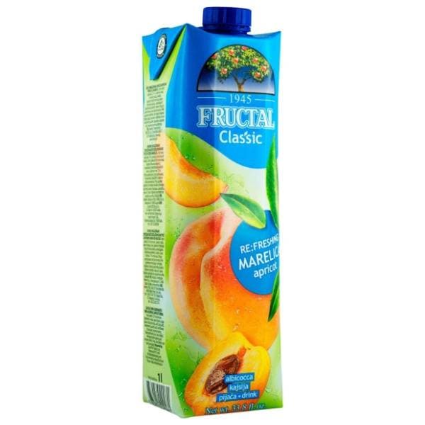 Voćni sok FRUCTAL Classic marelica 1l 0