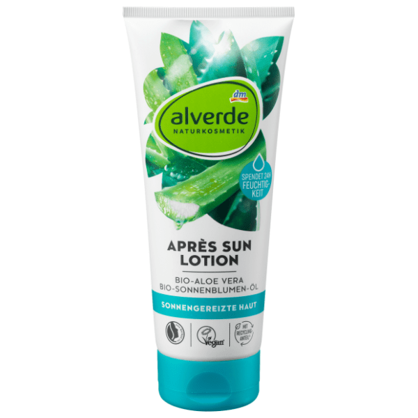 After sun ALVERDE aloe vera i ulje suncokreta losion 200ml 0