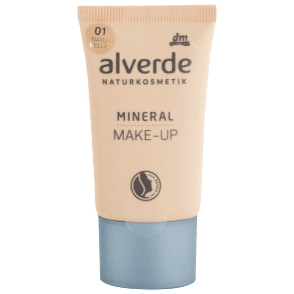 ALVERDE Mineral make-up tekući puder 01 naturelle 30ml 0
