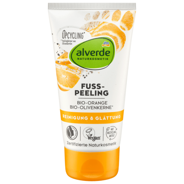 ALVERDE piling za stopala naranča i maslina 75ml 0