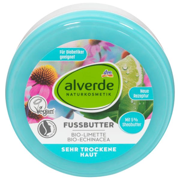 ALVERDE maslac za stopala limeta 200ml 0