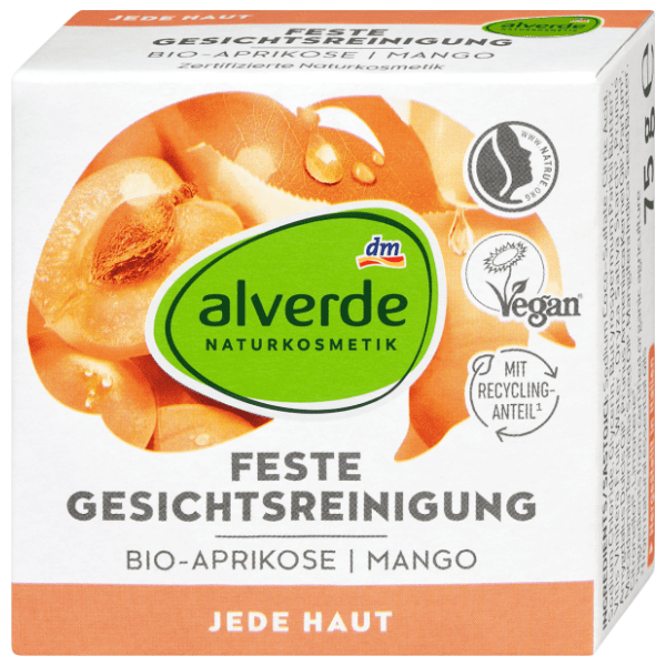 ALVERDE sapun za čišćenje lica marelica i mango 75g 0