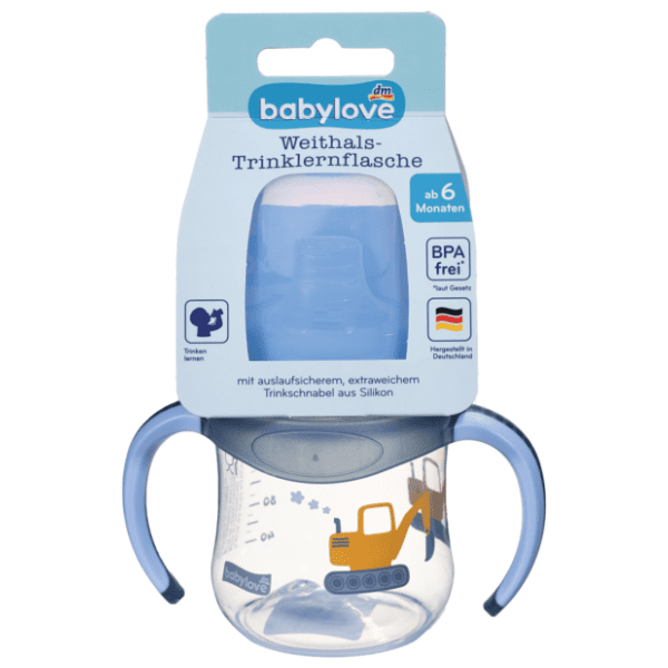 BABYLOVE bočica s drškama 150ml (više vrsta) 0