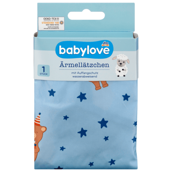 BABYLOVE podbradak za bebe s rukavima 1kom (više vrsta) 0