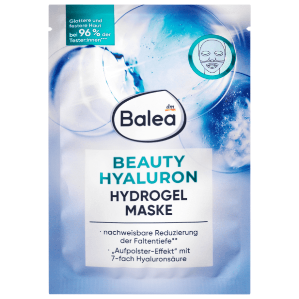 BALEA Beauty hijaluron hidrogel maska za lice 1kom 0