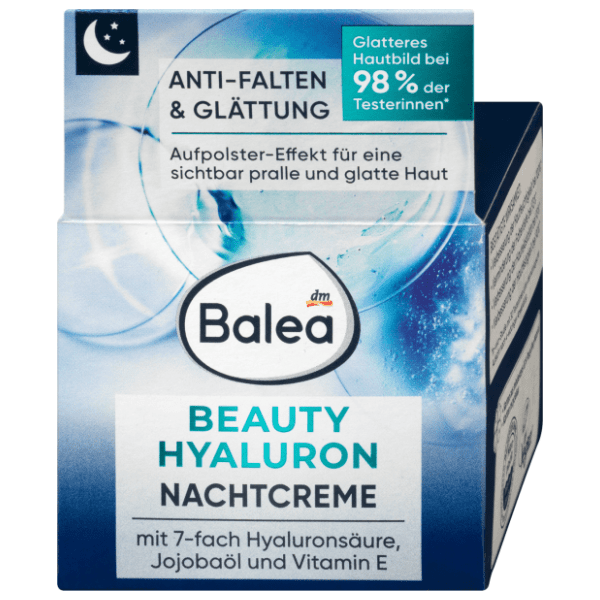 BALEA Beauty hyaluron noćna krema za lice protiv bora 50ml 0
