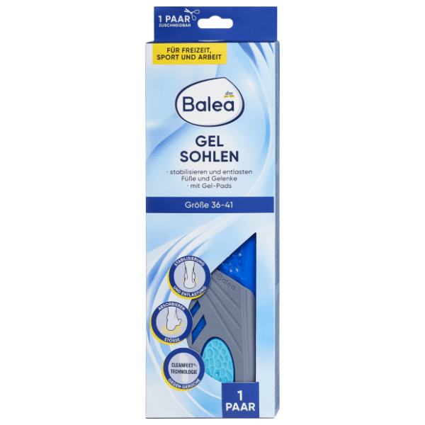 BALEA gel ulošci za cipele 36-41 1par 2kom 0