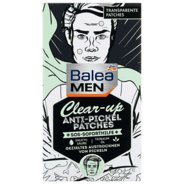 BALEA MEN Clear up flasteri protiv prištića 36kom 0