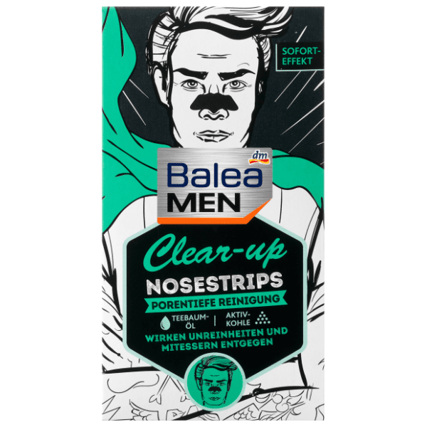 BALEA MEN Clear up trake za nos 3kom 0