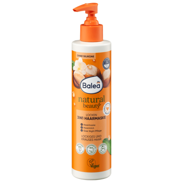 BALEA Natural beauty 3u1 maska za kovrčavu kosu 250ml 0