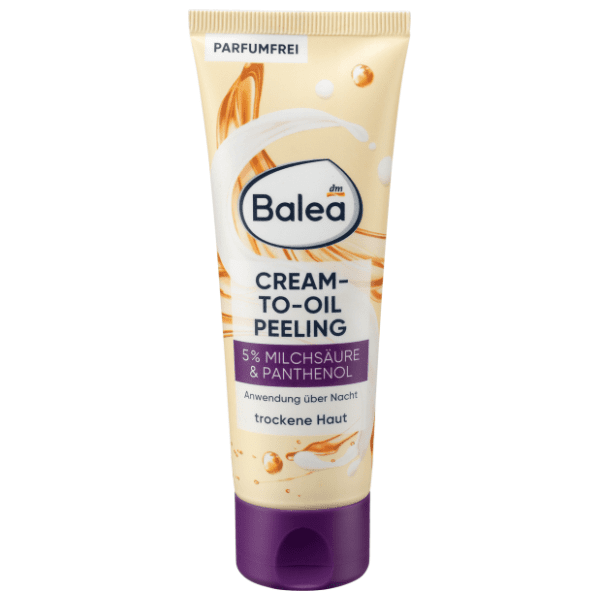 BALEA piling za suhu kožu lica cream to oil 75ml 0