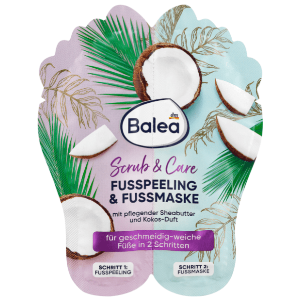 BALEA Scrub & care piling i maska za stopala 20ml 0
