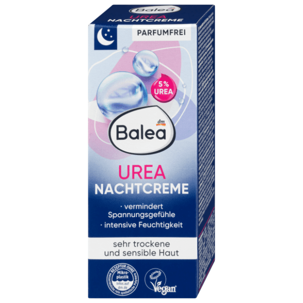 BALEA Urea noćna krema za suhu i osjetljivu kožu 50ml 0