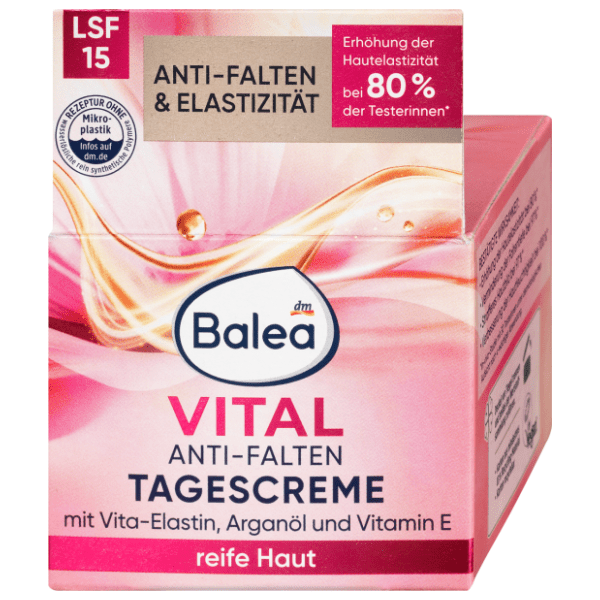 BALEA Vital dnevna krema protiv bora SPF15 50ml 0