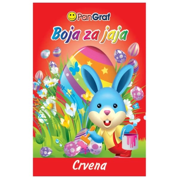 Boja za jaja crvena PANGRAF 0
