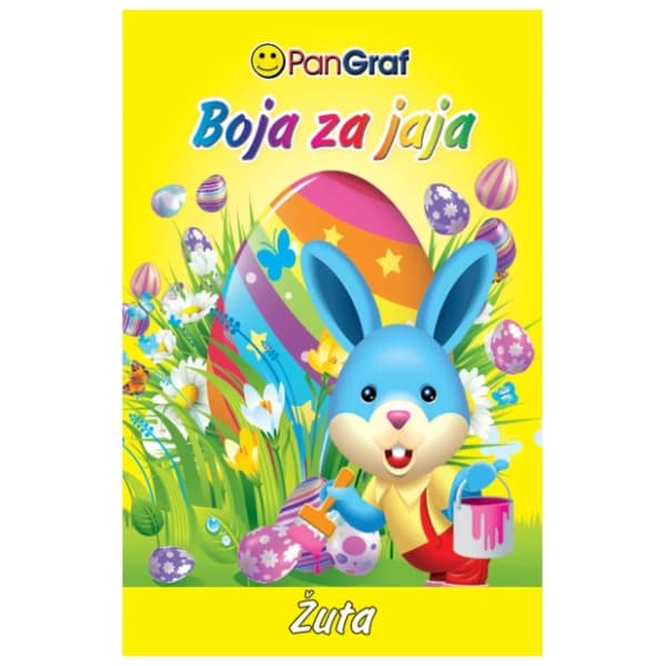 Boja za jaja žuta PANGRAF 0