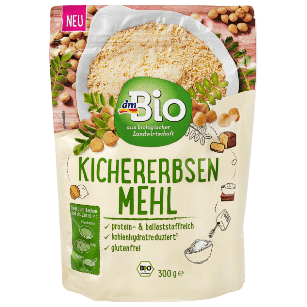 Brašno DM BIO od slanutka 300g 0