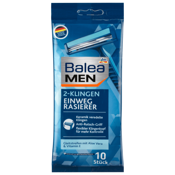 Brijač BALEA MEN s dvostrukim oštricama 10kom 0