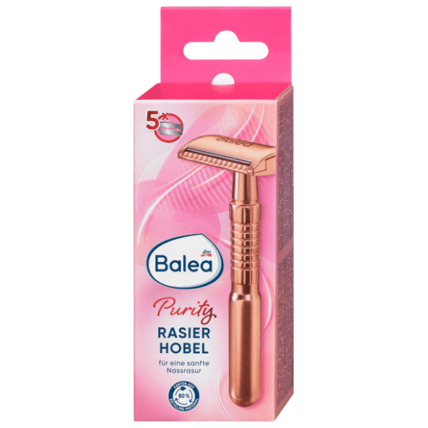 Brijač BALEA Purity 1kom + 5 žileta 0