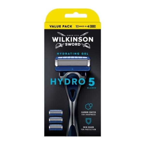 Brijač WILKINSON Hydro 5 clampack + 4 patrone 0