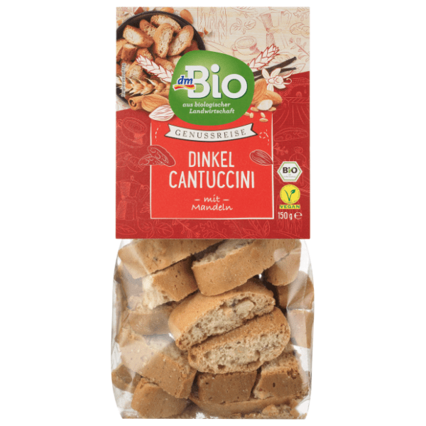 Kolači DM BIO Cantuccini badem 150g 0