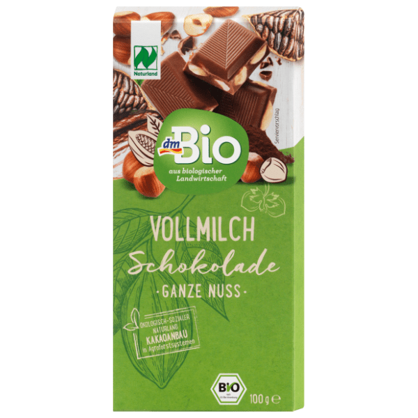 Čokolada DM BIO lješnjak 100g 0