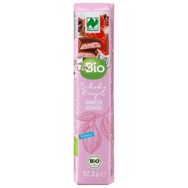 Čokoladica DM BIO maline i jogurt 37,5g 0
