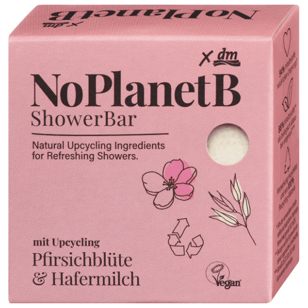 Čvrsti gel NO PLANET B breskva zobeno mlijeko rižin škrob 80g 0