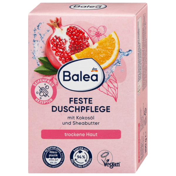 Čvrsti gel za tuširanje BALEA naranča i nar 100g 0