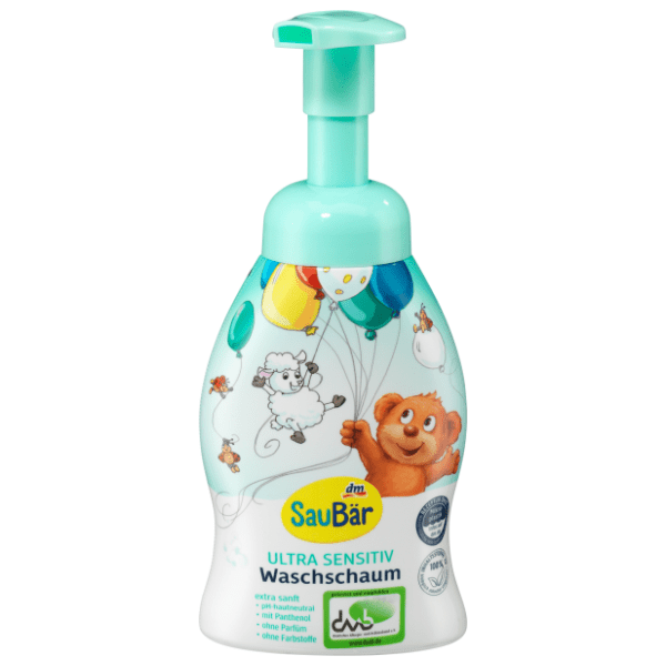 Dječja pjena za kupanje SAUBAR Ultra sensitive 250ml 0
