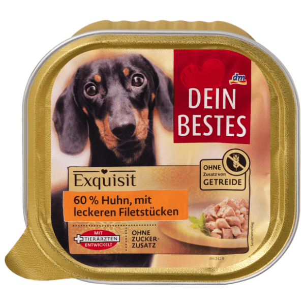 DEIN BESTES Exquisit piletina i komadići pilećeg filea 300g 0