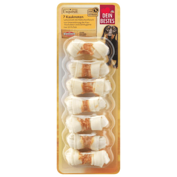 DEIN BESTES poslastica za pse goveđa koža i pileća prsa 7kom 0