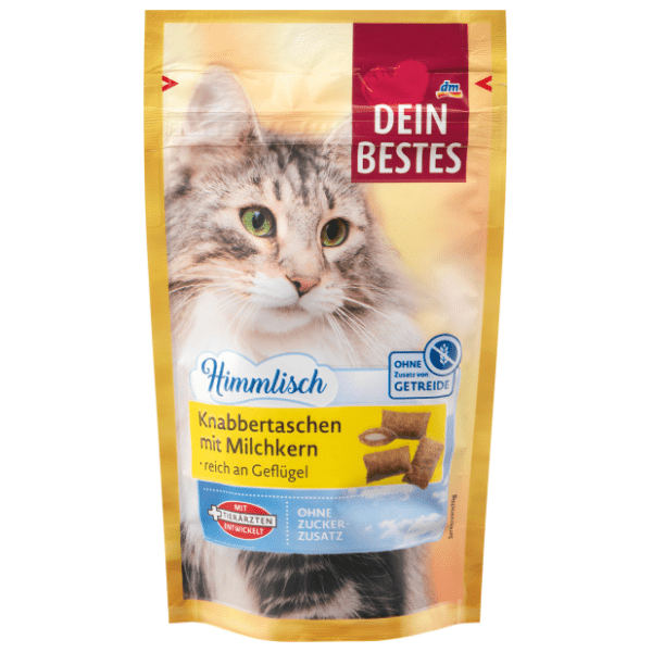 DEIN BESTES hrana za mačke jastučići s mesom i mlijekom 50g 0