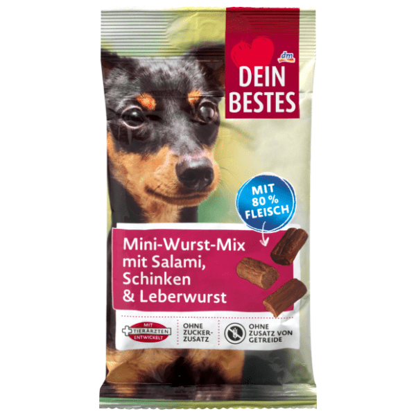 DEIN BESTES Mini mix salama šunka i jetrena pašteta 60g 0